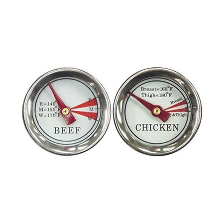 Mr. Bar-B-Q GZ 2PK Meat Thermometer 00377TVN